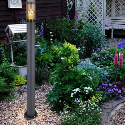 Produktbild von RGB LED Stehleuchte,, App-/Sprachsteuerung, H 110cm