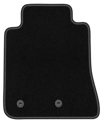 Produktbild von Fahrermatte Automatte Velours Schwarz für Ford Mustang MK6 2014-
