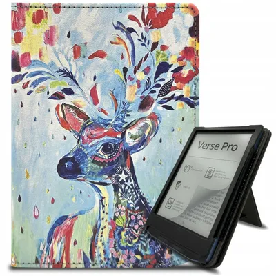 Produktbild von Exoguard E-Reader Hülle für PocketBook Verse/GoBook, bunt, Standfunktion
