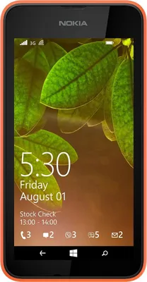 Produktbild von Nokia Lumia 530 bright orange Single Sim -