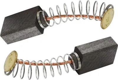 Image de 2x charbons brosses charbons pour Hitachi/Hikoki 6,3x11x16/18 mm (999010)