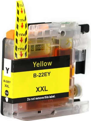 Produktbild von TECHTEK Tinte Ersetzt LC-22E (LC22EY) Kompatibel mit [Brother] MFC-J 5920 DW
