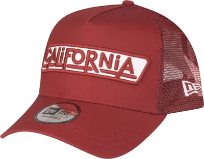 Zdjęcie produktu dla Czapka New Era Adjustable A-Frame Trucker Cap - USA California