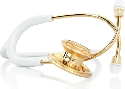 Immagine prodotto di Stetoscopio MDF MD ONE 777 per medicina interna, bianco/oro