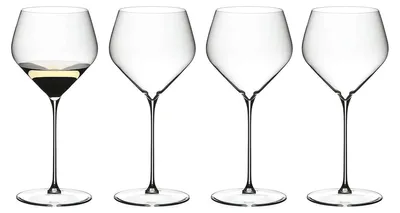 Immagine prodotto di Set di 4 bicchieri Riedel Veloce, modello Chardonnay.