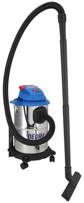 Immagine prodotto di Aspirapolvere da officina da 1200 W e 20 L con filtro in cotone e sacchetto