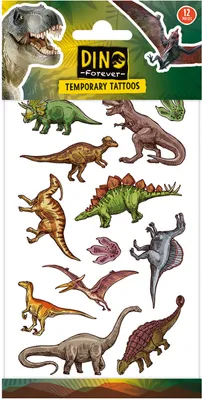 Produktbild von 1 Bogen Kinder Tattoos Dinosaurier
