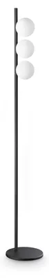 Immagine prodotto di Lampada Da Terra Collezione BINOMIO 3 Luci G9 Nero Dimmerabile Ideal Lux