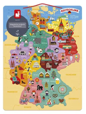 Immagine prodotto di Lilliputiens Magn.land-Puzzle Germania Germania