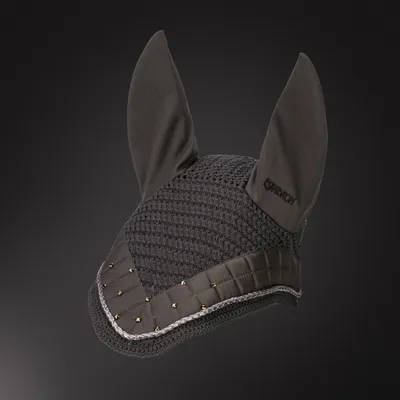 Produktbild von Eskadron Fliegenkopfschutz Platinum  " CRYSTAL " Größe - Pony Farbe - havanna