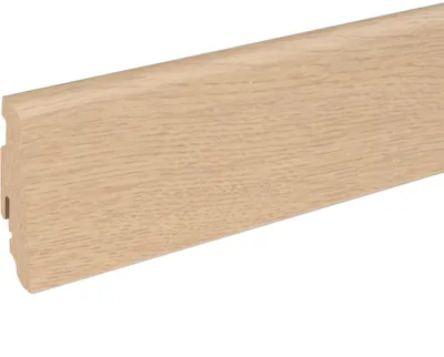 Produktbild von Neuhofer Fußleiste 240 cm x 58 x 19 mm eiche