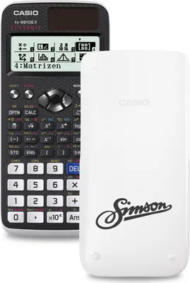 Produktbild von Casio FX-991DE X ClassWiz Schulrechner mit Simson2-Bedruckung (Motiv 20)