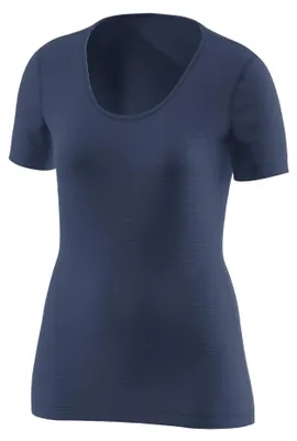 Produktbild von Löffler W SHIRT S/S MERINO LIGHT DARK BLUE DARK BLUE 38