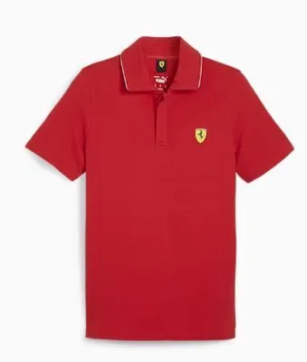 Produktbild von Herren polo scuderia ferrari motorsport baumwollrennen