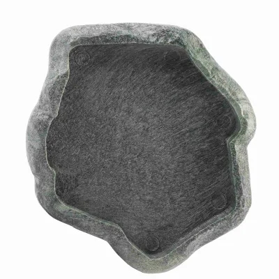 Produktbild von Reptilien Wasserschale, Wasserschale für Terrarium, Futterschale aus Plastik, Wassernapf für Schlange, Schildkröte, Gecko, Eidechsen, Hamster (S)