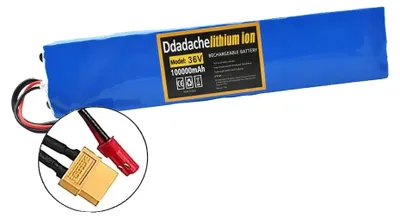 Obrázok produktu pre Batériový balík pre elektromobily, kapacita 100 Ah, inteligentná ochrana BMS, konektory XT60-JST