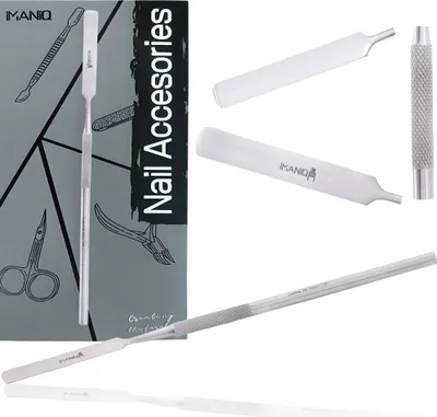 Obrázek produktu pro Nástroj špachtle lžička na odstranění černých teček pupínků akné nerezová ocel pro salon SPA