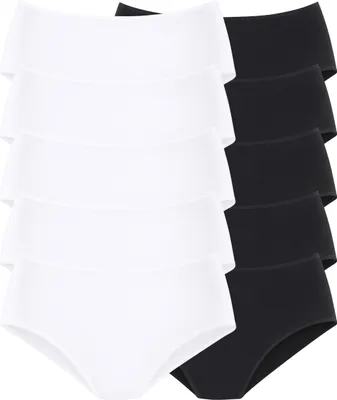 Produktbild von PETITE FLEUR Hüftslip weiß, schwarz Größe 36/38