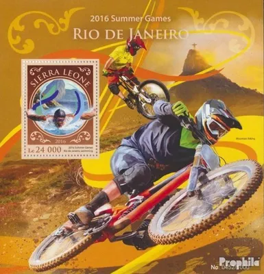Produktbild von Briefmarken Sierra Leone 2016 Mi Block 933 (kompl. Ausg.) postfrisch Rio 2016