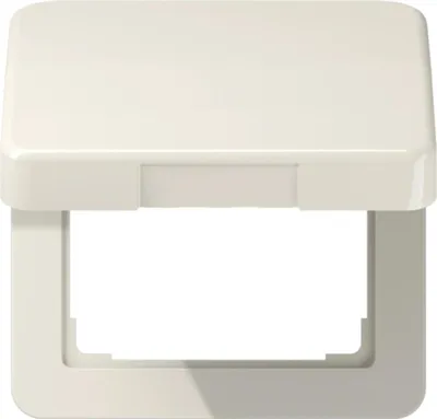 Image de Couvercle rabattable Jung CD 590 KL Thermoplastique blanc, 1 pièce.