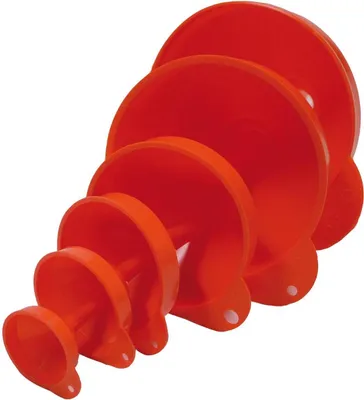 Image de IWH 3070 Jeu d'entonnoirs IWH, 6 pièces, orange