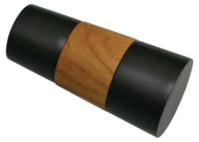 Productafbeelding van GARDINIA Eindstukken voor gordijnstangen en vitragenstangen met een diameter van 16/19 mm, metaal