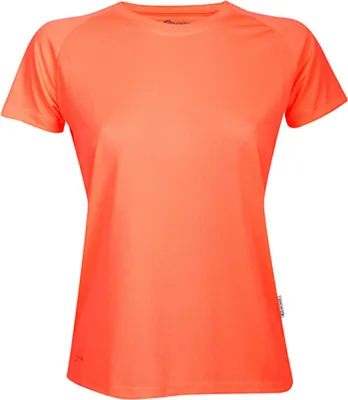 Image de CONA SPORTS CSL01 | T-shirt femme Rainbow Ladies Tech /  Oeko-Tex - Couleur : Neon Peach - Taille : M