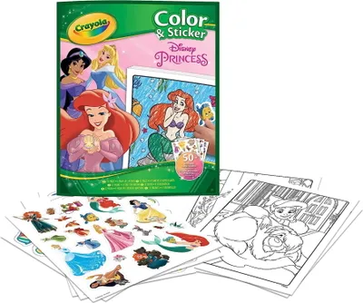 Produktbild von Crayola 04-0202 Malvorlage &- buch Bilder-Set zum Ausmalen