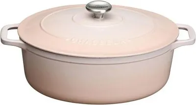 Image de Cocotte ovale en fonte 33cm champagne - Chasseur - PUC473301A -