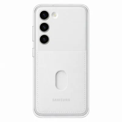 Zdjęcie produktu dla Samsung Frame Cover Etui Samsung Galaxy S23 Pokrowiec Z Wymiennymi Pleckami Białe (Ef-Ms911Cwegww)
