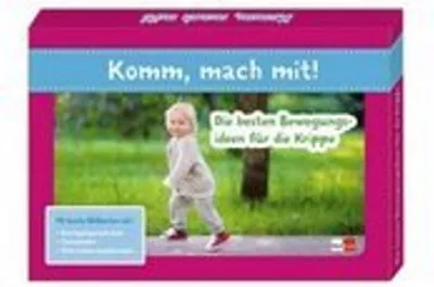 Image de Bewegungsspielkarten für Krippenkinder – 40 illustrierte Karten mit 7 Bewegungsideen