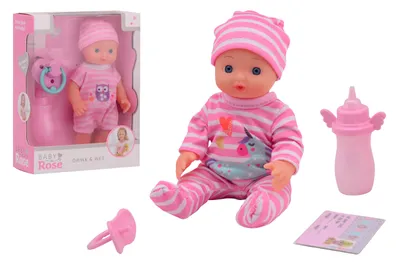 Image de Poupée Baby Rose 17 cm
