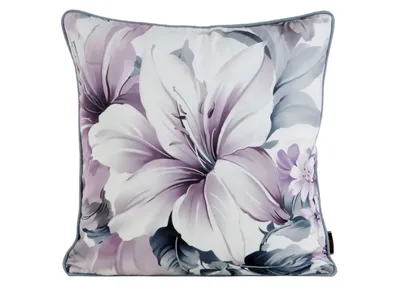 Produktbild von Kissenbezug VELVET 122 45x45 creme lila