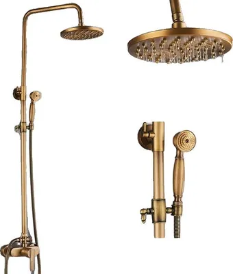 Immagine prodotto di Set rubinetteria doccia, comando monocomando, montaggio a parete