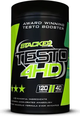 Produktbild von Stacker2 Testo 4HD - 120 Kapseln