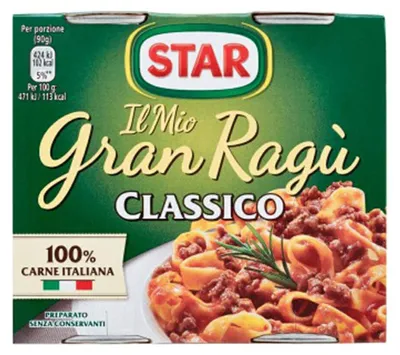 Zdjęcie produktu dla Sos do makaronu Gran Ragu Classico 2x180 g