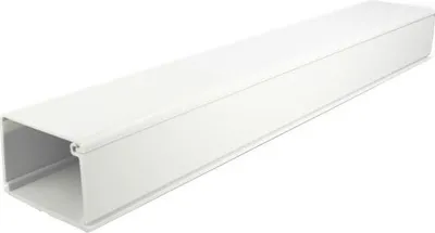 Obrázok produktu pre DELOCK Kabelkanal mit Deckel selbstklebend 83x54mm, 1m weiß