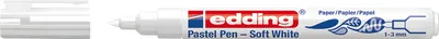 Image de edding 1500 Crayon pastel blanc