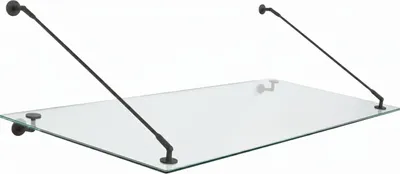 Produktbild von Glaszentrum Hagen 170x90 cm Glasvordach Klar RAL7016-STB