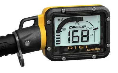 Produktbild von Cressi Digital Finimeter Digi mit Temperaturanzeige