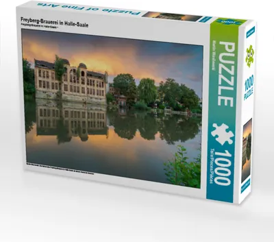 Produktbild von CALVENDO Puzzle Freyberg-Brauerei in Halle-Saale | 1000 Teile Lege-Größe 64x48cm Foto-Puzzle für glückliche Stunden