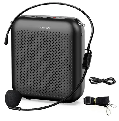 Imagen del producto de Amplificador de voz - Micrófono con cable - 10 W - 3 pulgadas - Altavoz portátil