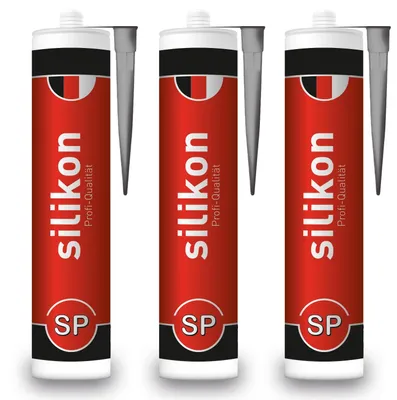 Immagine prodotto di Sigillante siliconico per uso sanitario, impermeabile, ideale per bagni e cucine