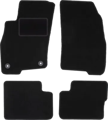 Produktbild von Schwarze Veloursmatten für: Fiat Grande Punto Fließheck (2005-2009)