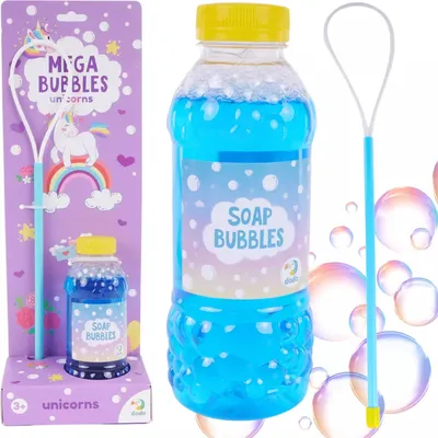 Zdjęcie produktu dla Banki mydlane mega, jednorozce