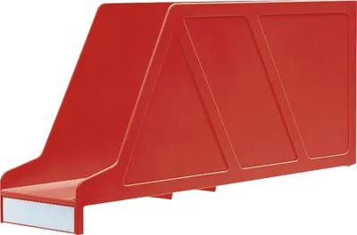 Produktbild von Stehsammler OrgaClass BxHxT 97x156x336mm rot Packung mit 20 Stück