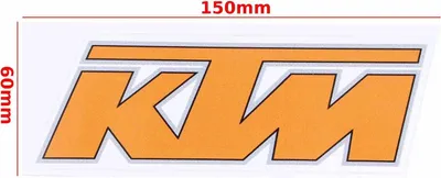 Immagine prodotto di Adesivo Ktm Arancione Grande