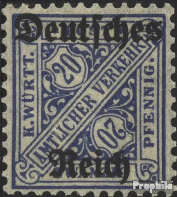Produktbild von Briefmarken Deutsches Reich 1920 Mi D60X gestempelt Dienstmarken/Aufdruck