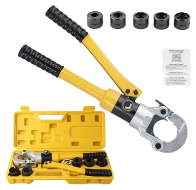 Immagine prodotto di Pinza crimpatrice, funzionamento a doppia velocità, funzione valvola di sicurezza, per cavi da 16-32 mm²