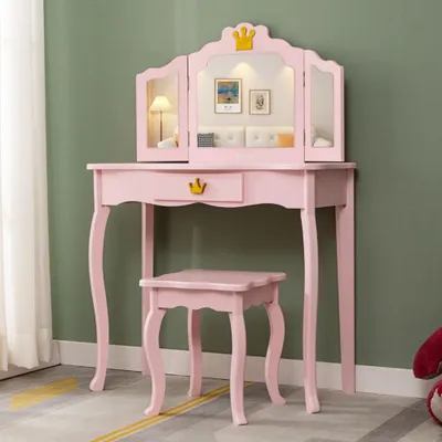 Obrázok produktu pre Detský toaletný stolík Baninni Nella Rosa